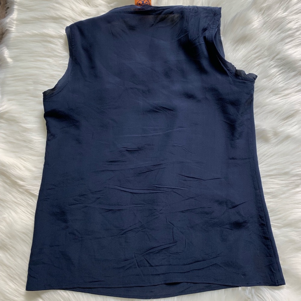 Tory Burch 100% Silk Shell - Picture 4 of 6